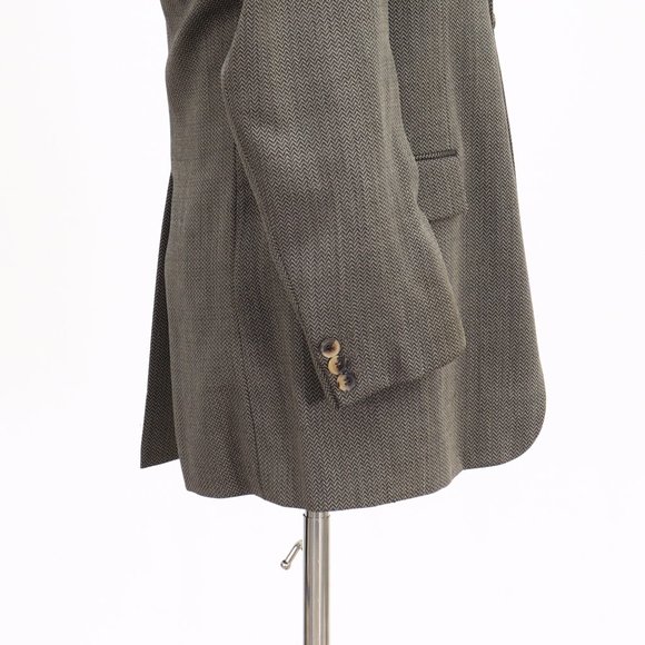 Hugo Boss 40R Beige HB 3-Button Sport Coat Blazer Jacket V694 - Picture 8 of 11